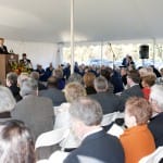 GSH blessing overview of crowd