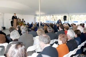 GSH blessing overview of crowd