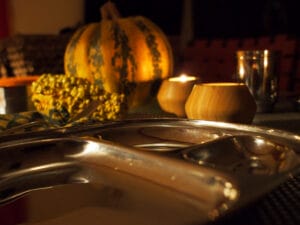 Reusable Plastic Free Thanksgiving Table